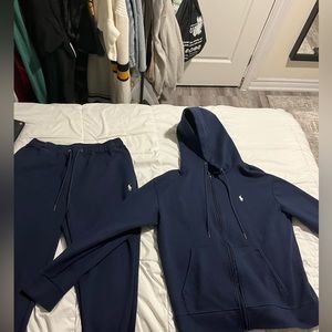 Dark Blue Polo Tracksuit